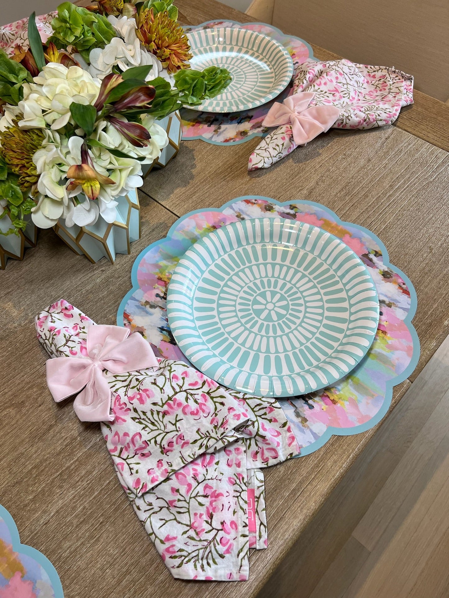 Light Blue Heavy Duty Paper Plates