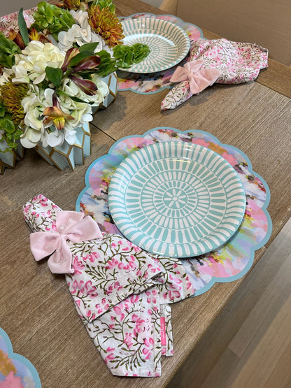 Light Blue Heavy Duty Paper Plates